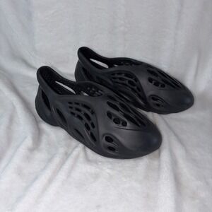 Unbranded Foam Runners 43 /9.5 Made In China Black Streetwear Comfortable Casual